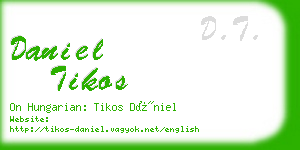 daniel tikos business card